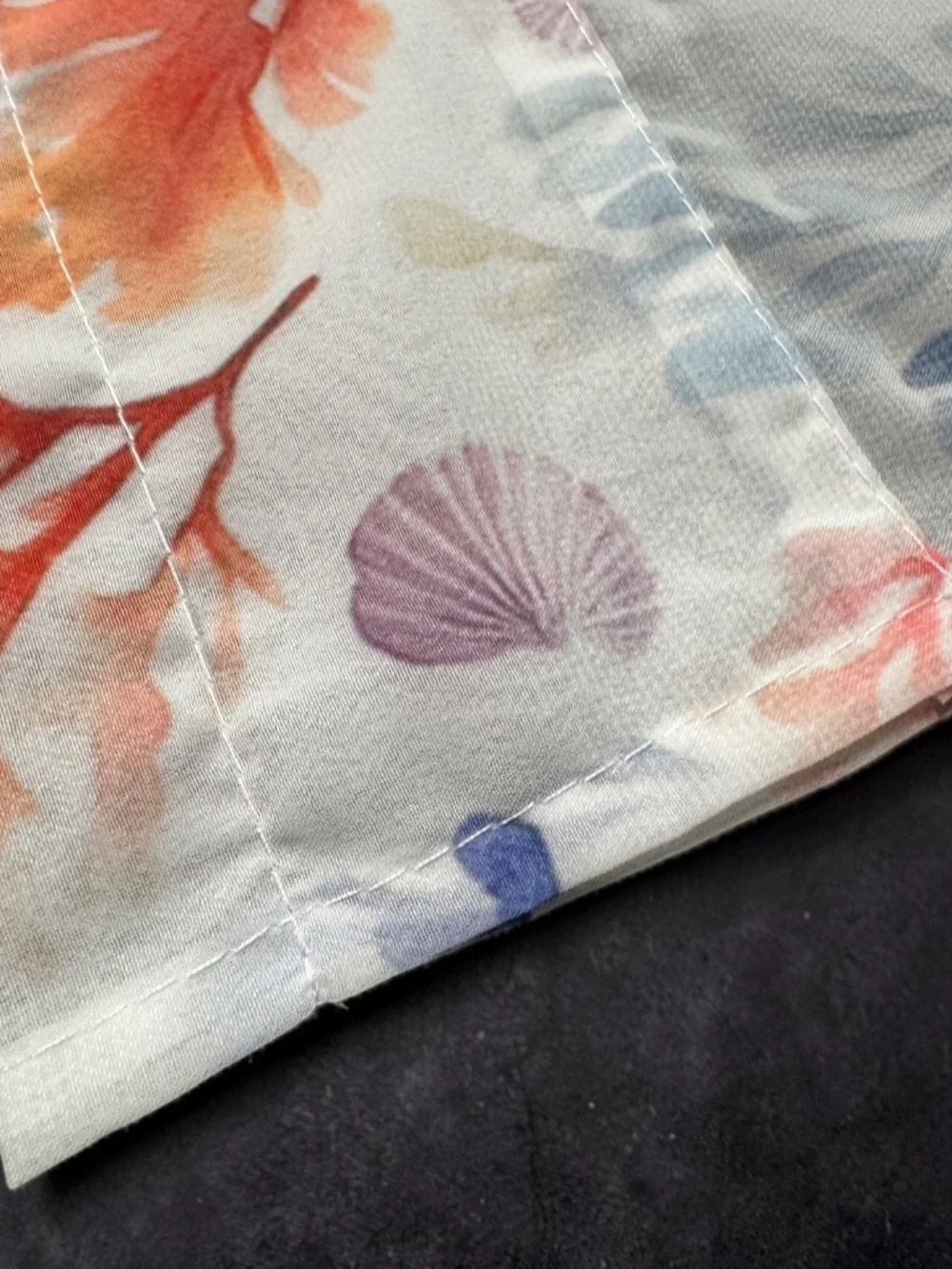 Coastal Ocean Coral Fish Window Valance 54x18 NWOT